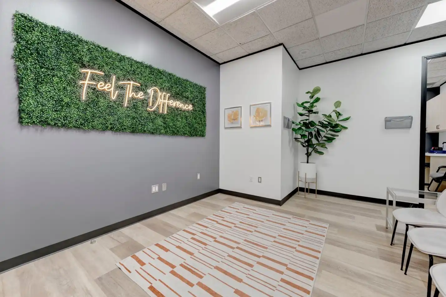 clinic-lobby-green-wall-1