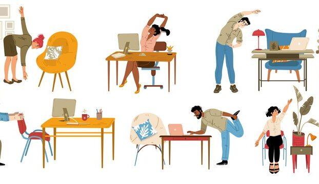 20 Exercises To Do At Your Desk – Don’t Let Sitting Take Control of Your Life!