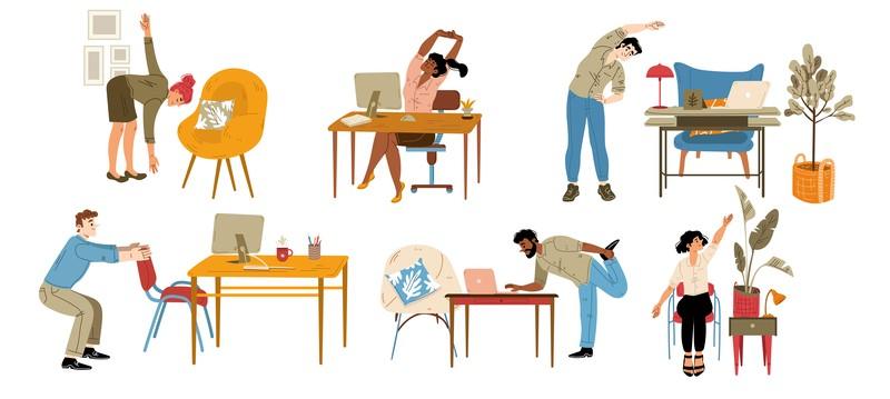 20 Exercises To Do At Your Desk – Don’t Let Sitting Take Control of Your Life!